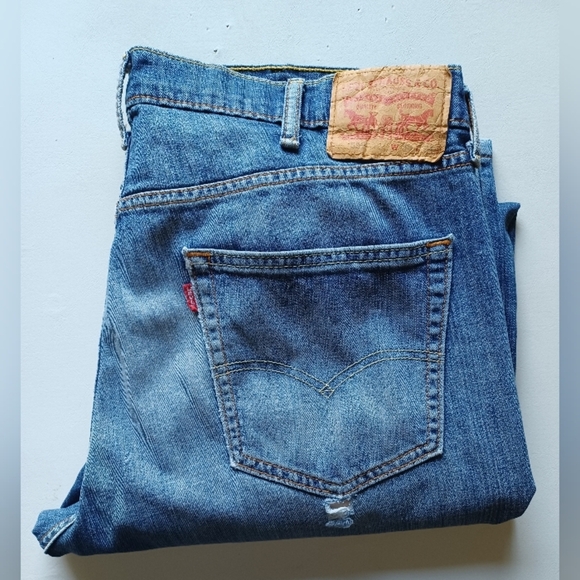 🍒 Levis 559 Men's Blue Denim Jeans - Picture 1 of 10